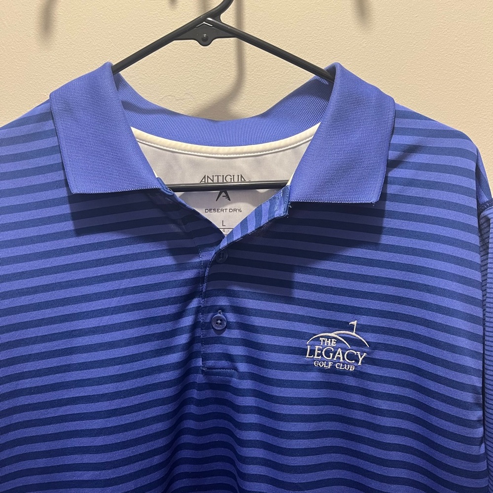 Antigua Mens L - The Legacy Golf Club Polo